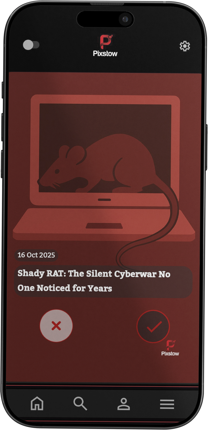 Shady RAT Cyberwar - Pixstow Story